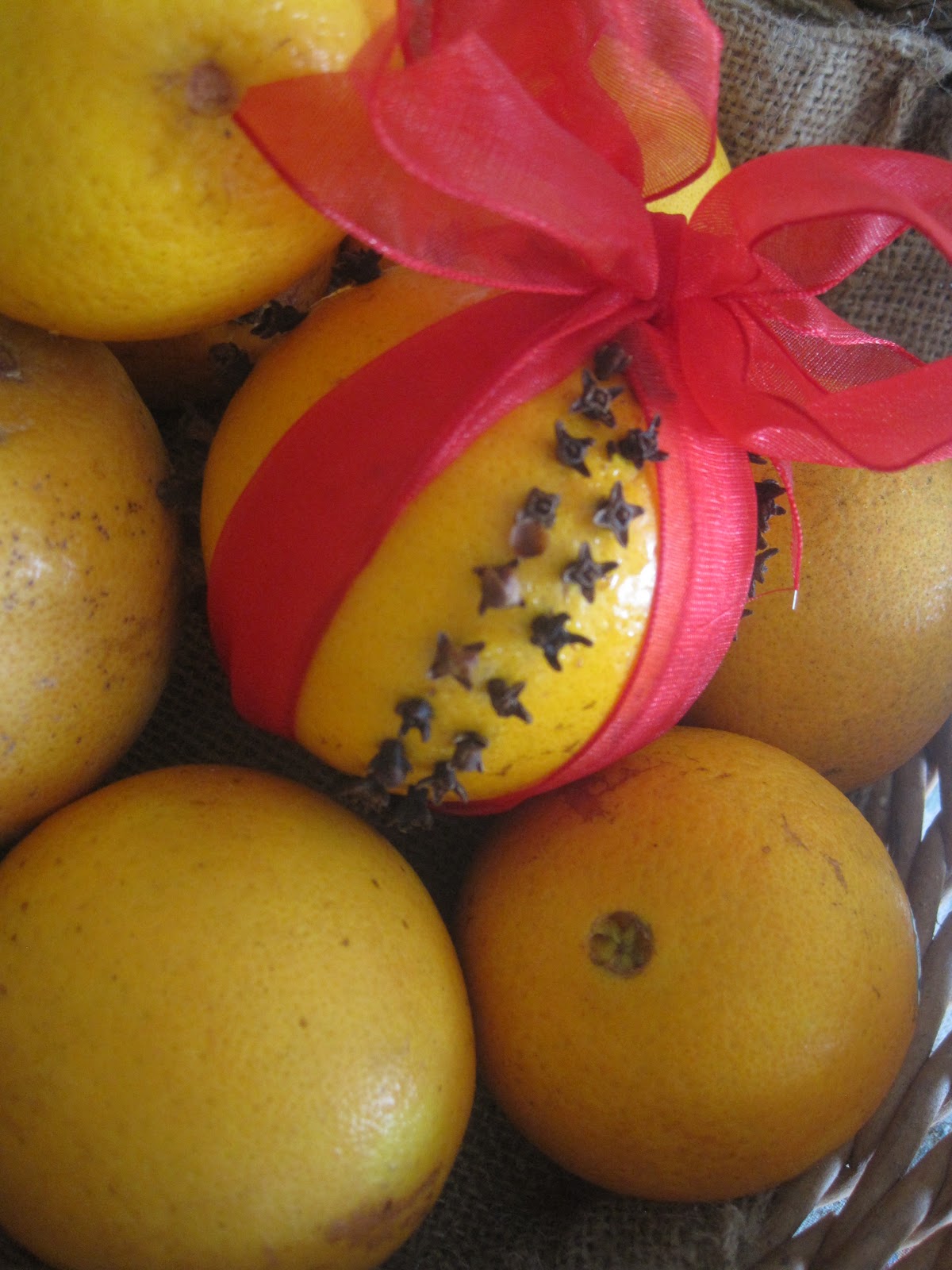 Aimee's Blog Textiles & Other Ramblings Orange & Clove Christmas