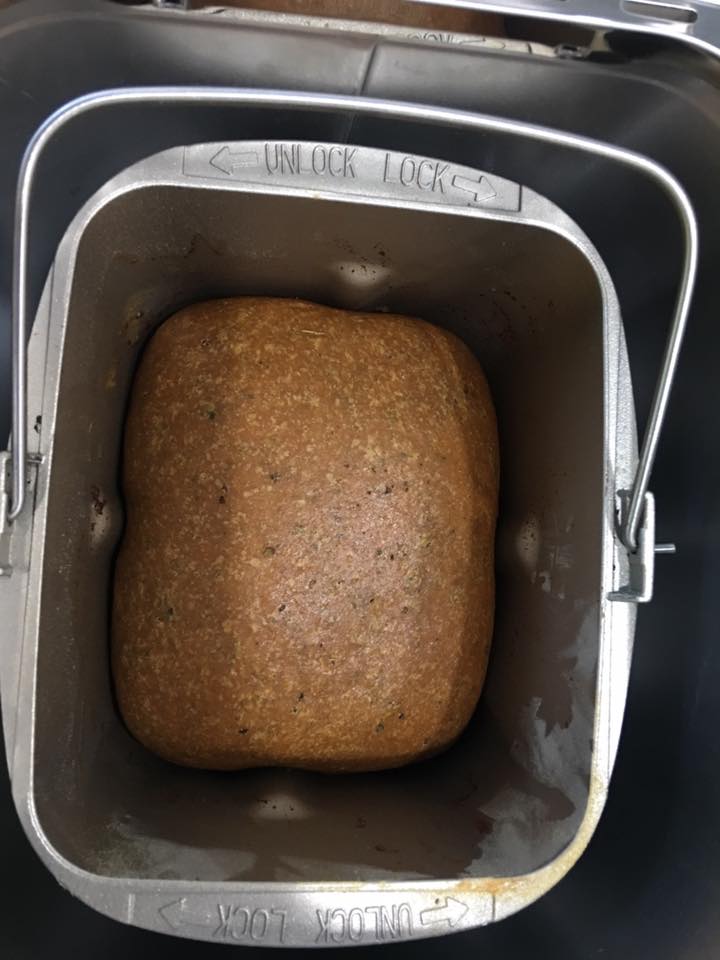 Truman's Zojirushi Mini Bread Machine Seitan