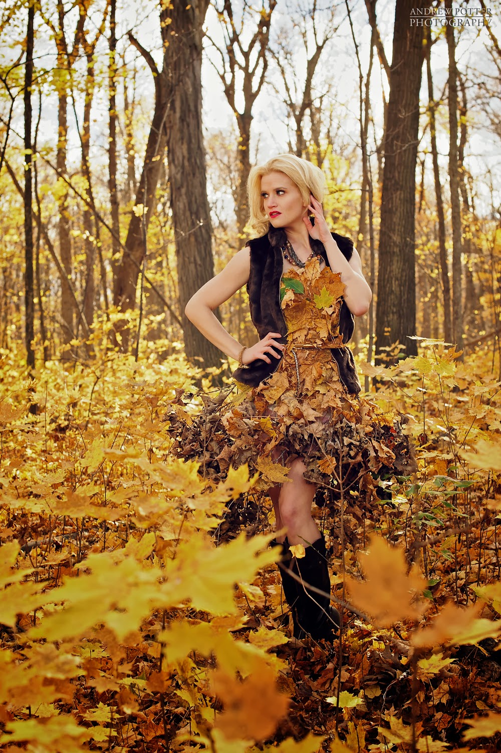 Andrew Potter Photo Blog Leaf Dress
