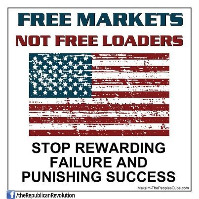 Free Markets Not Free Loaders Free Markets Not Free Loaders