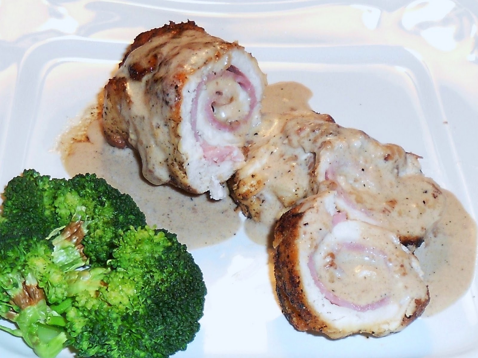 Kathy's Kitchen Chicken Cordon Bleu Low Carb Style