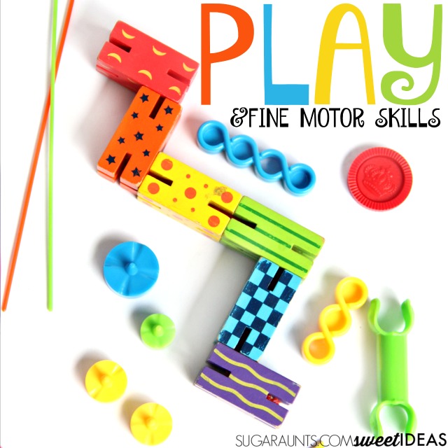 Building fine motor skills through play