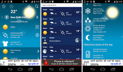 تطبيق توقعات الطقس أندرويد, تطبيق الطقس, تطبيق 1Weather Pro, تطبيق 1Weather Pro  كامل, تطبيق 1Weather Pro  مدفوع, 1Weather apk paid version 