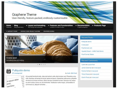 Graphene WordPress Theme