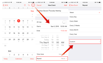 Cara Menambahkan Acara secara Berulang ke Kalender di iPhone