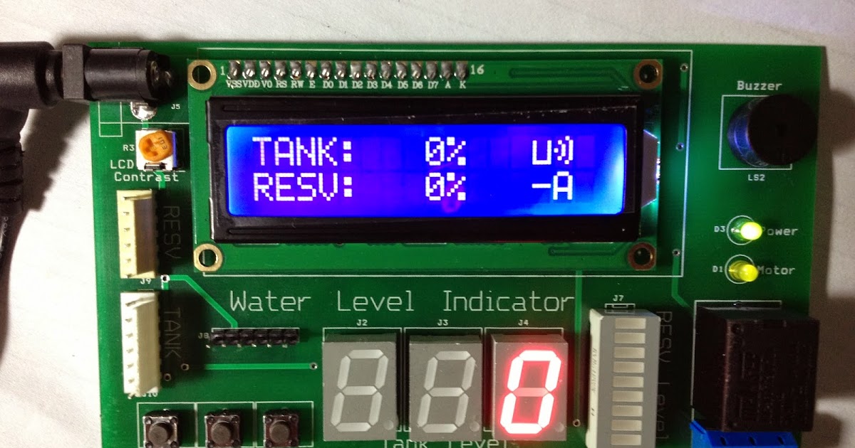 Saeed's Blog Water Level Indicator using PIC microcontroller