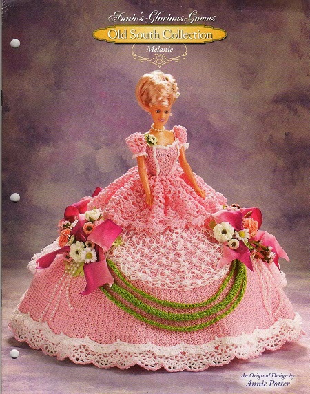 Vestido de Crochê Para Barbie de Annie Potter - Old South Collection Vestido de Crochê Para Barbie de Annie Potter - Old South Collection
