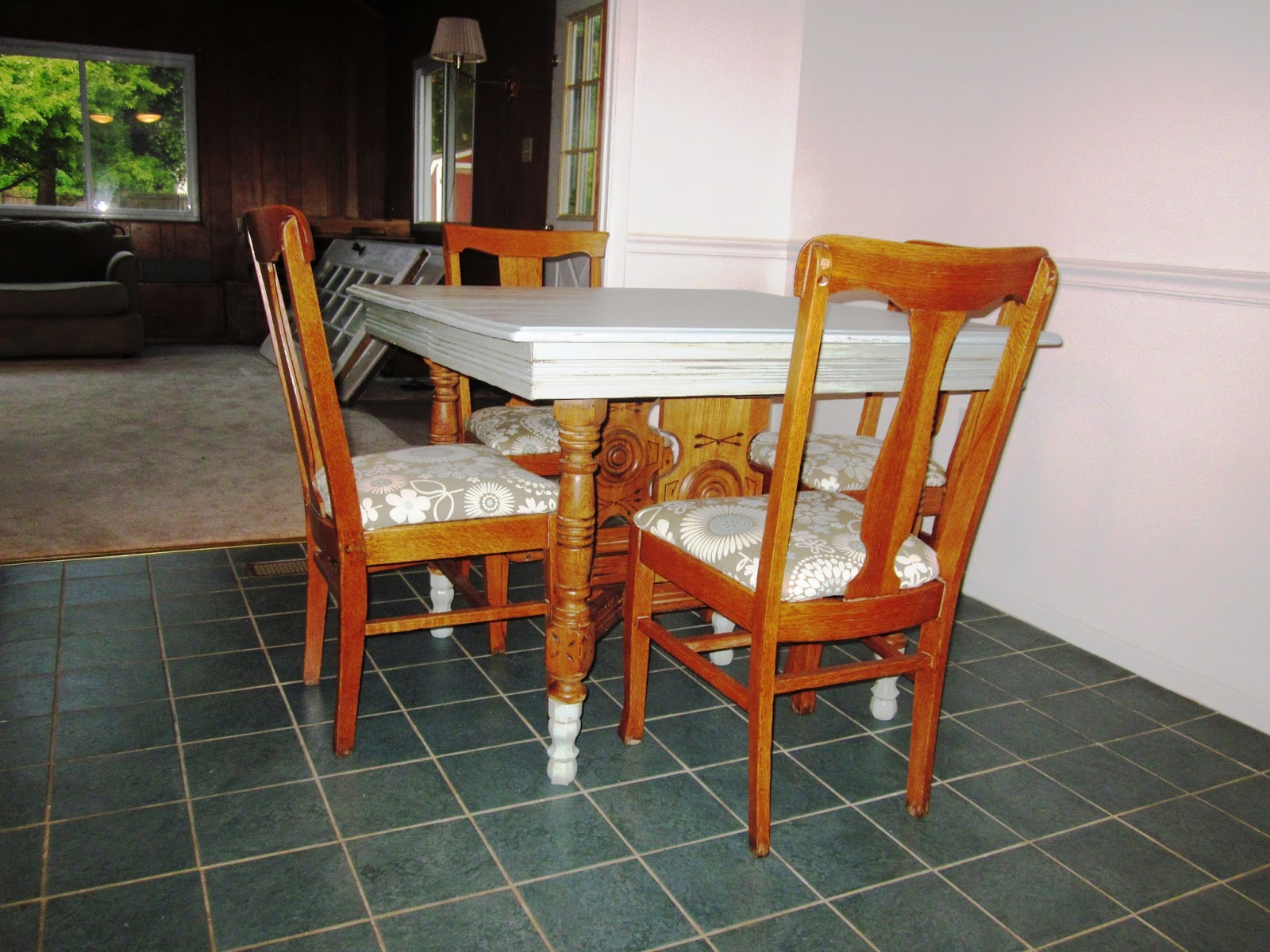 Cape Cod Creativity Refurbished Table and Chairs