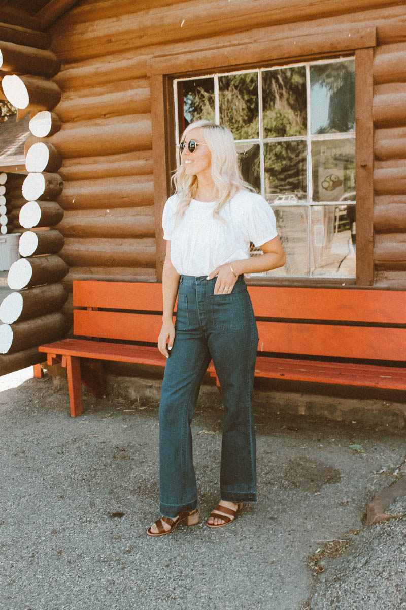 70's Inspired in Vintage Sailor Pants//Outfit #13/31