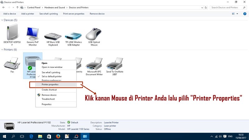 Cara Mudah Sharing Printer Ke Komputer Lain di Windows 10