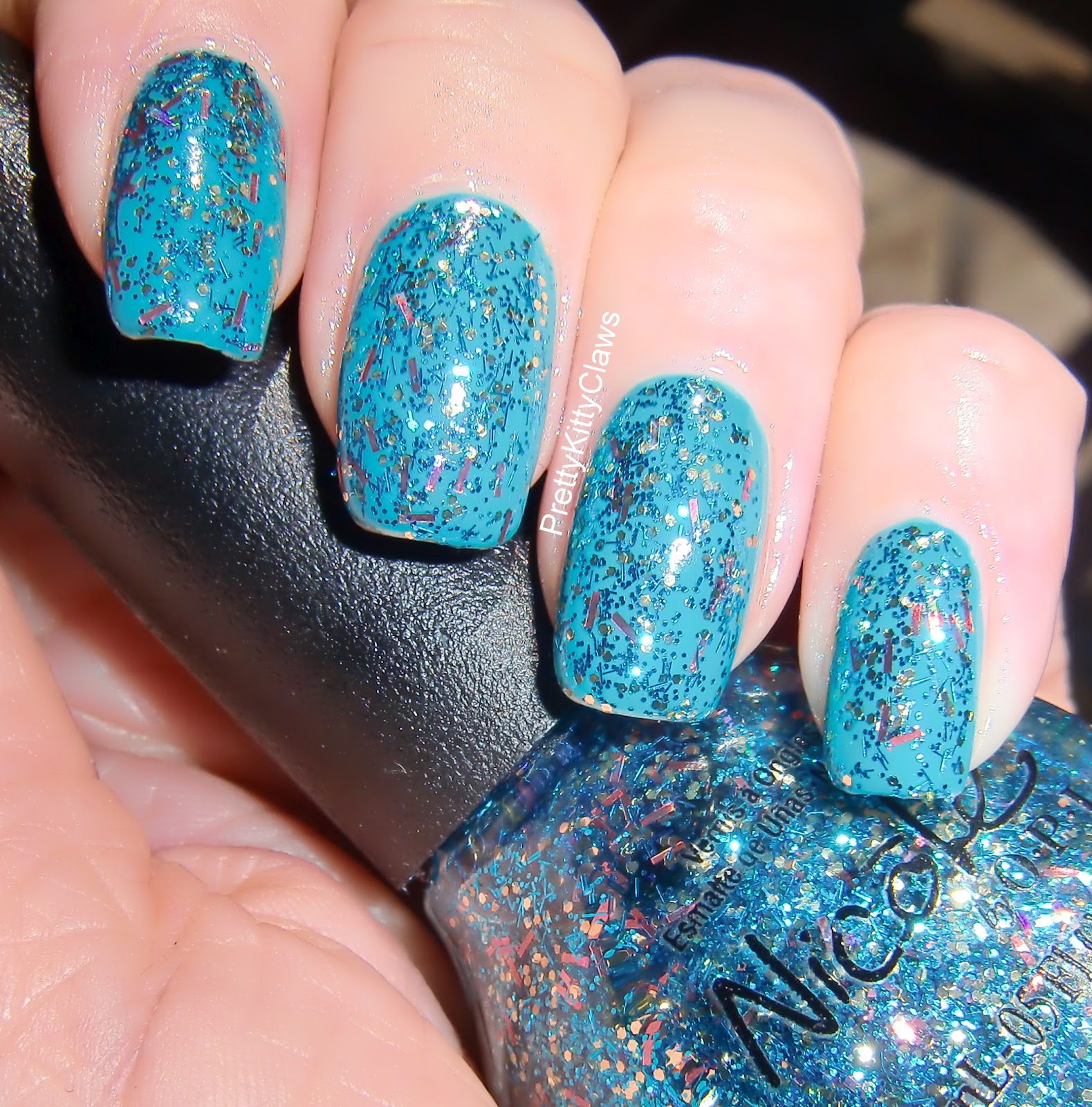 PrettyKittyClaws: OPI Fly and a NOPI Million Sparkles..... A Winning ...