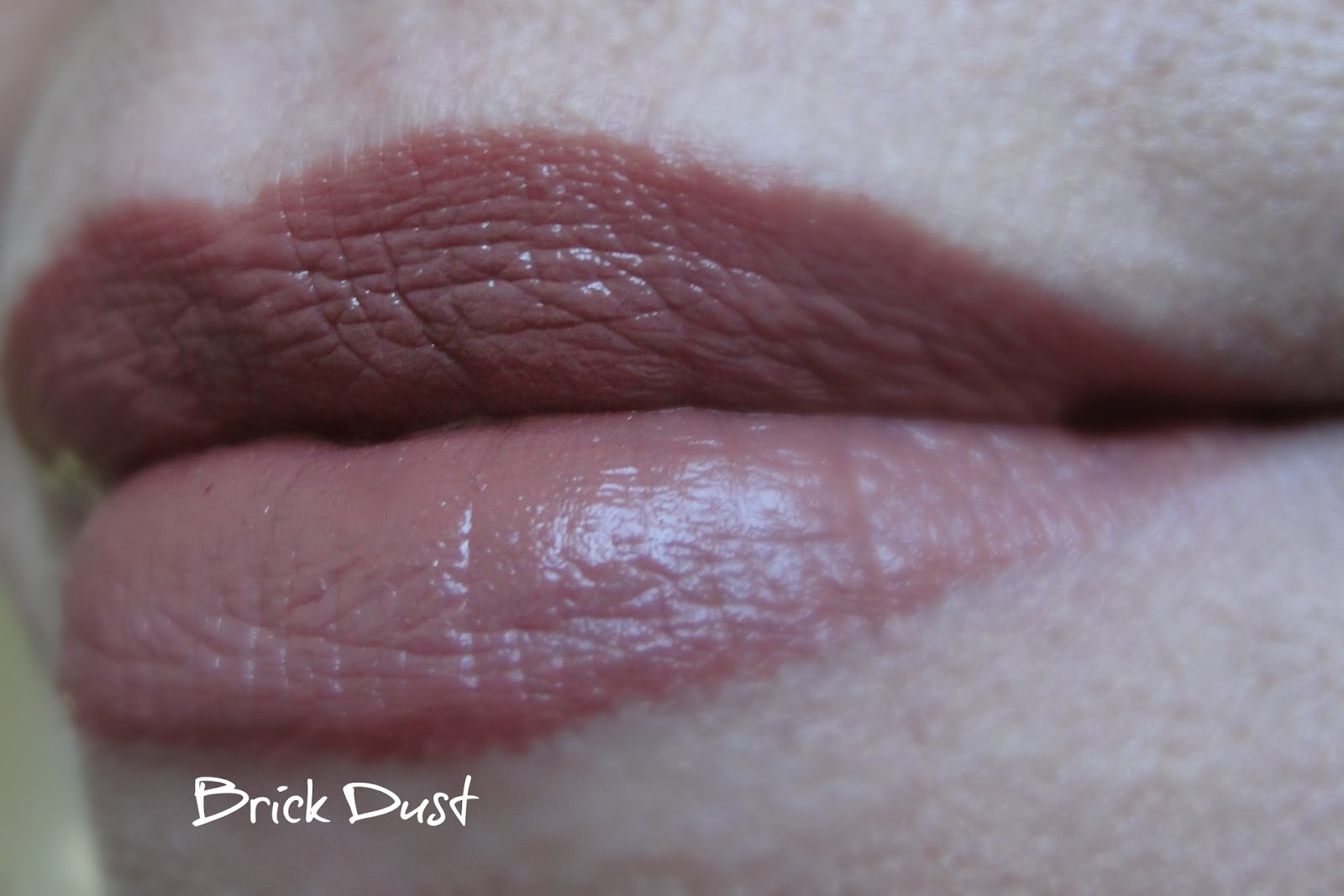 mac brick dust lipstick