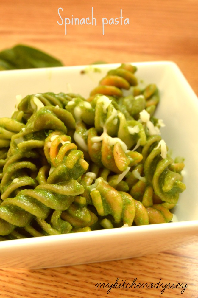 Spinach Pasta Recipe Kids Pasta Recipes Kids Lunch Box Ideas