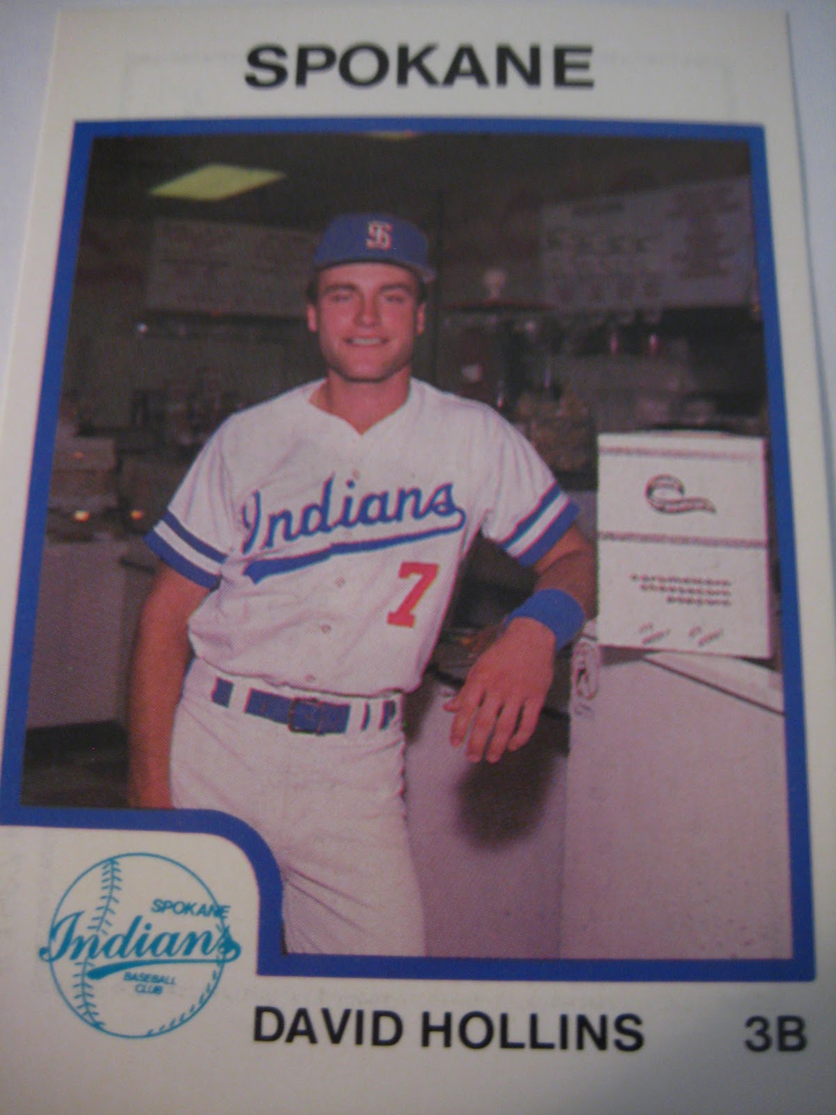 Baseball Cards Come to Life! 1987 Spokane Indians at the Mall Dave