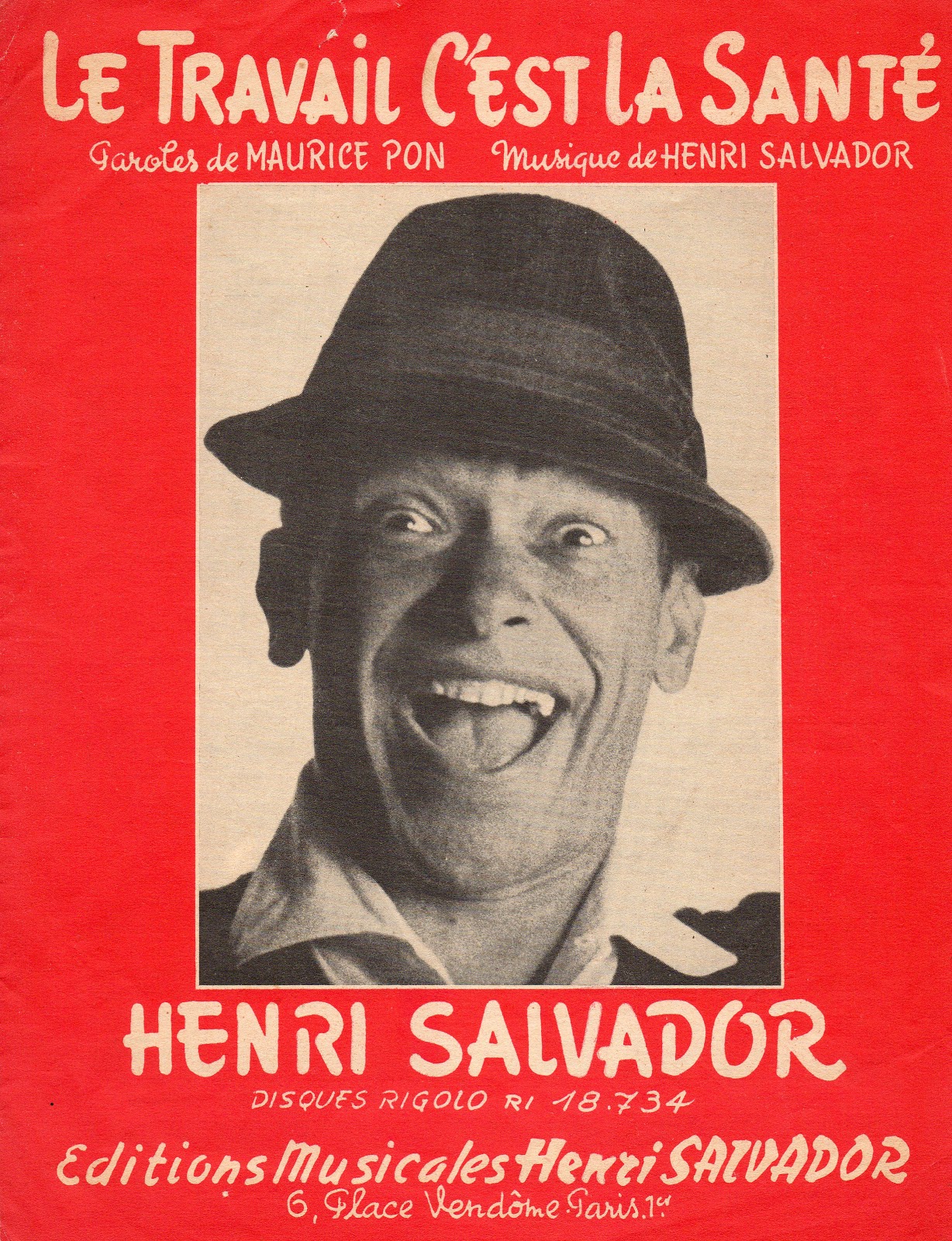 Ciné Musique Henri Salvador Le travail c
