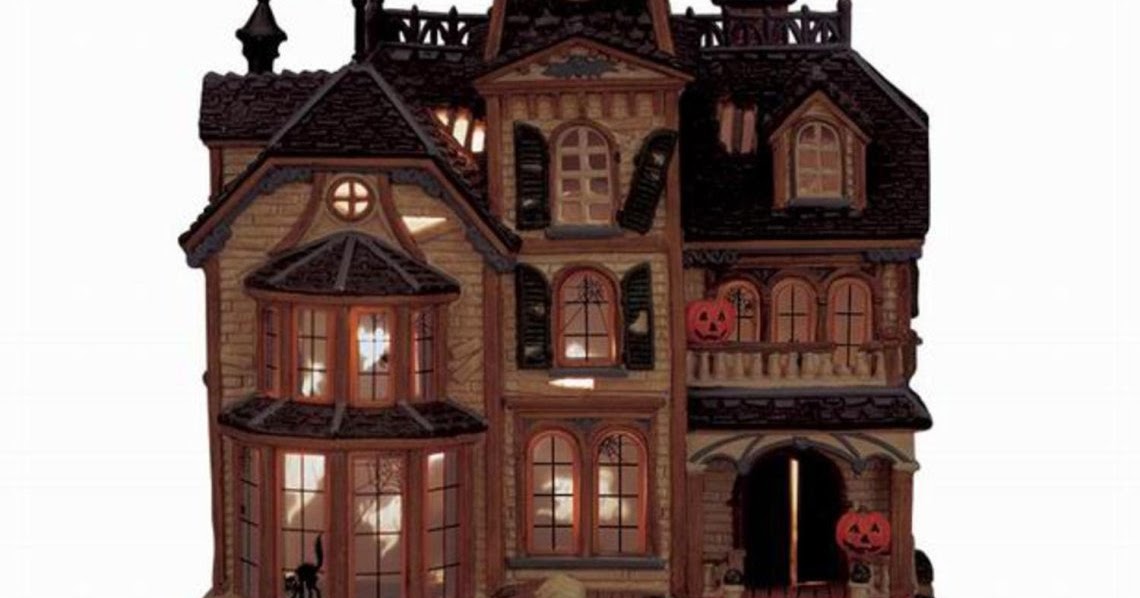LEMAX SPOOKY TOWN Year : 2000 Name : GREAVE’S MANOR Product Code : 05473 Ty...