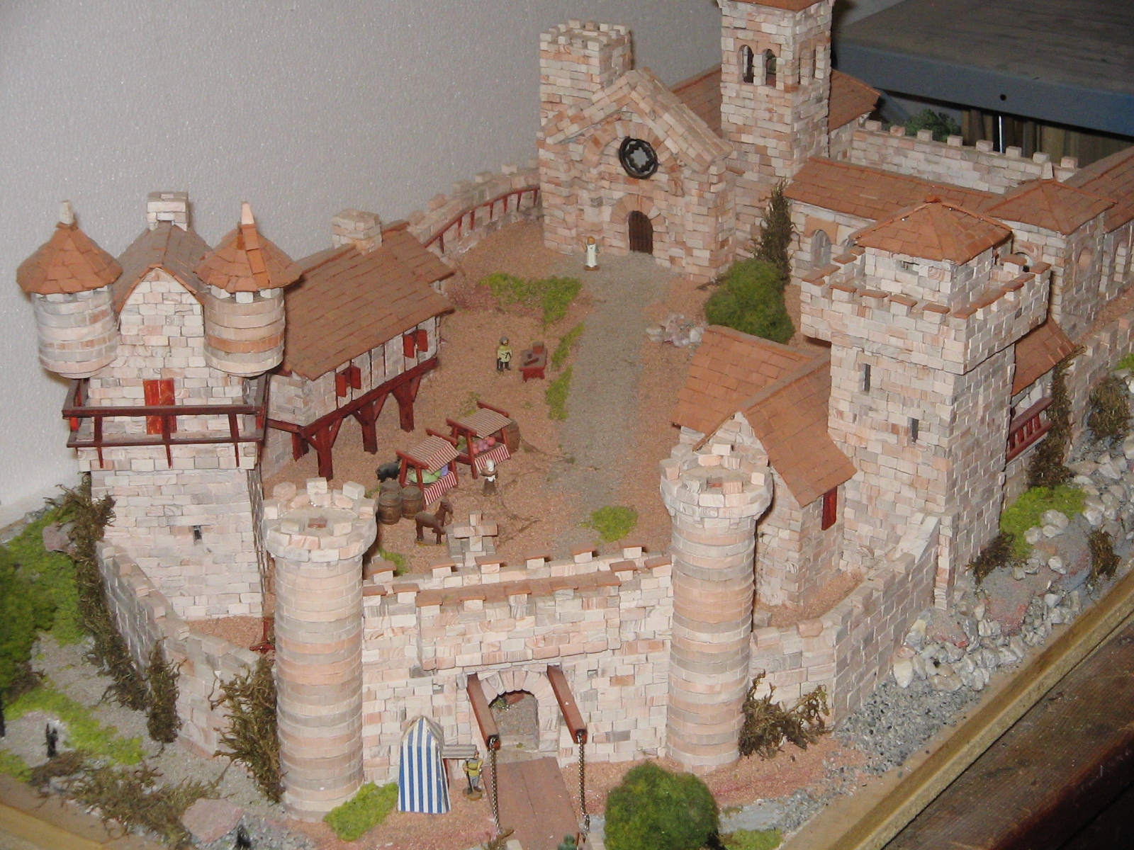 3 X Modèle Bâtiments Villa Appartement Maison 1:800 : Type A Type B Type C E - Foto 12