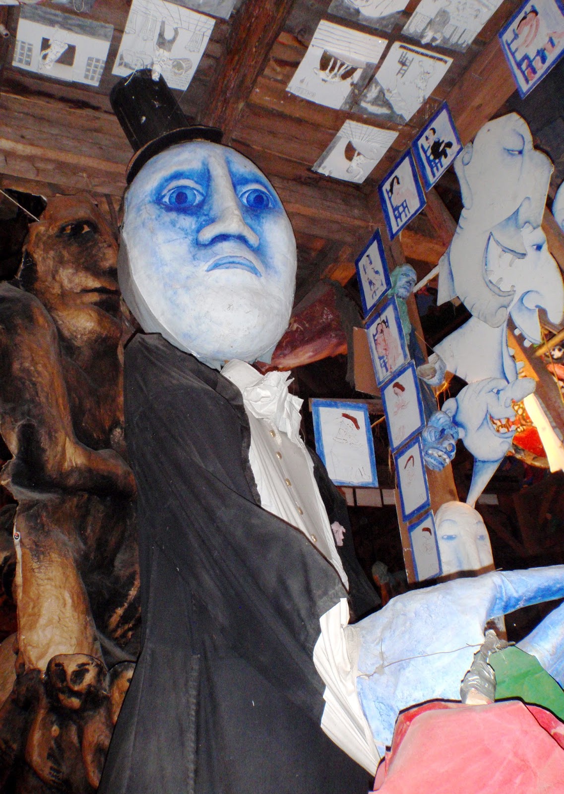 One Day in America Bread and Puppet Museum in Glover, Vermont