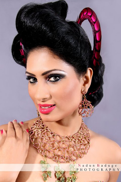 sri lankan super models bridal