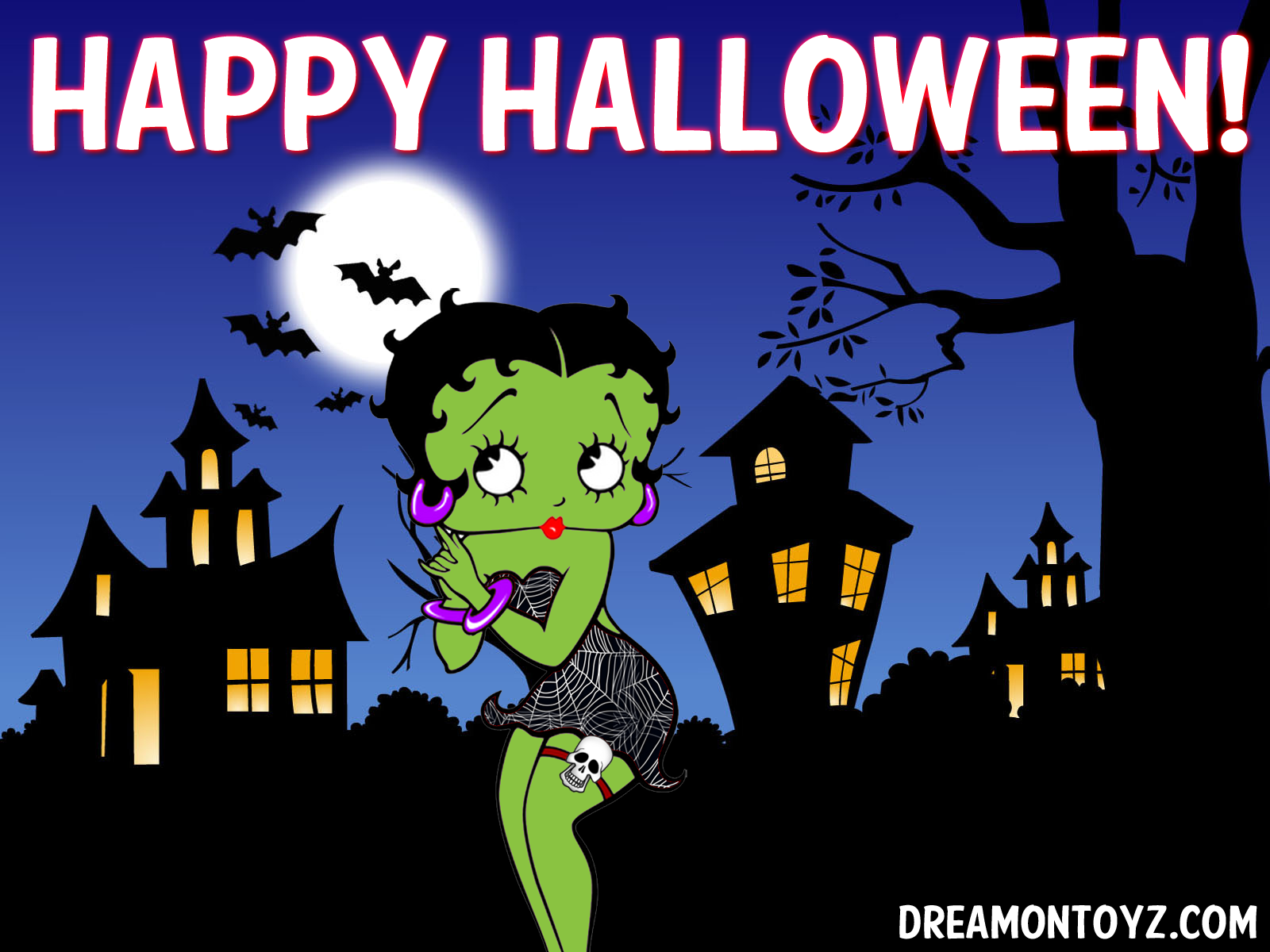 Betty Boop Pictures Archive - BBPA: Betty Boop Halloween wallpapers