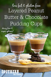 Layered Chocolate Peanut Butter Pudding Cups Recipe