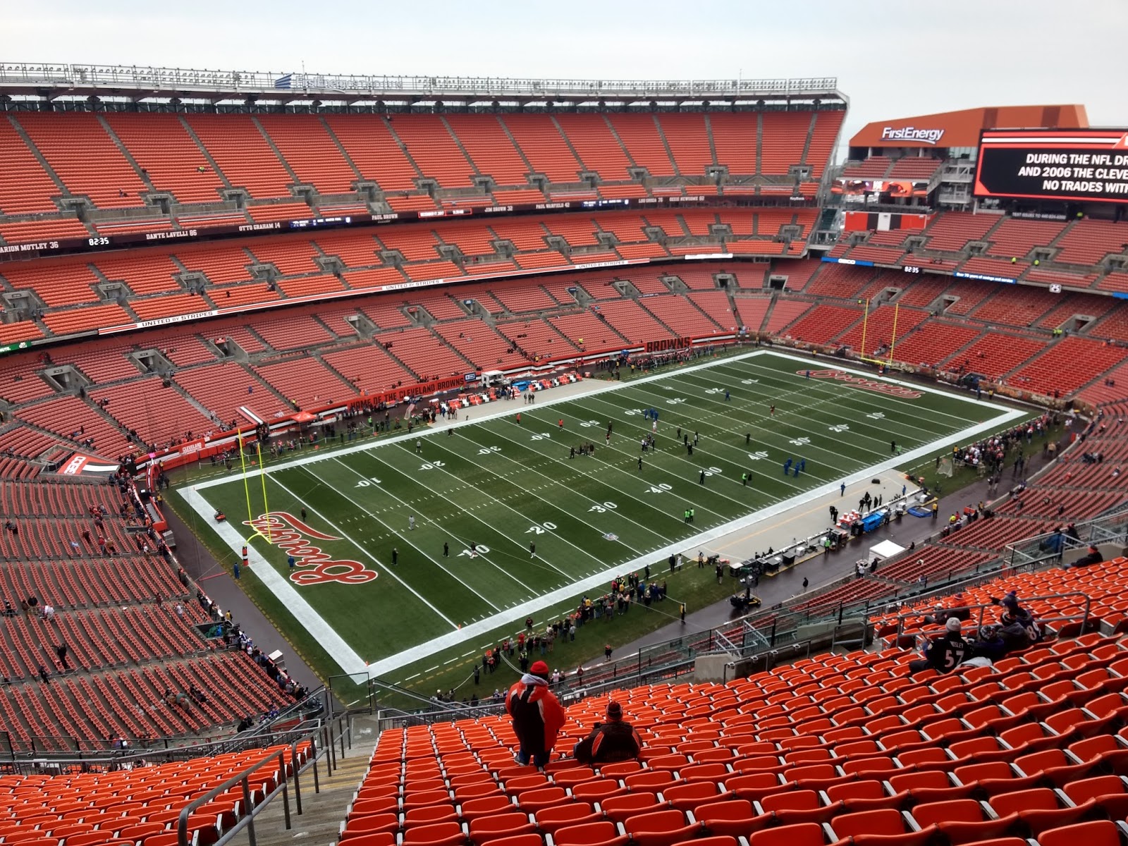 CLEVELAND BROWNS Photo Picture FIRSTENERGY Stadium Football 