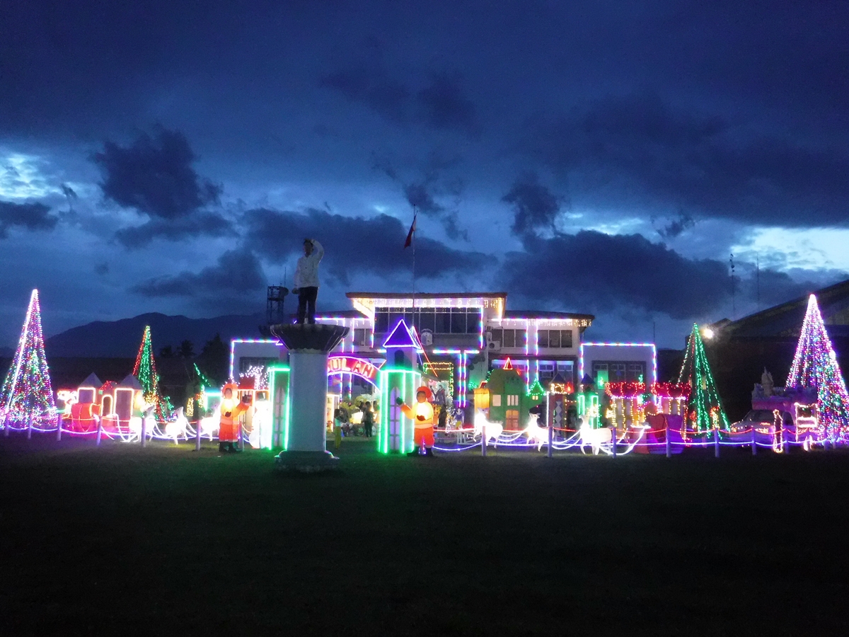 Christmas Village at Isulan Municipal Hall