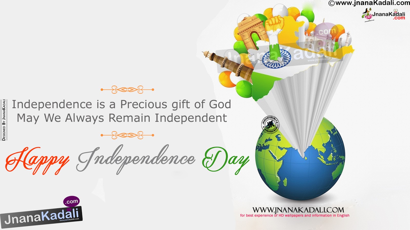 Independence Day Greetings with Freedom Quotes Images | JNANA ...