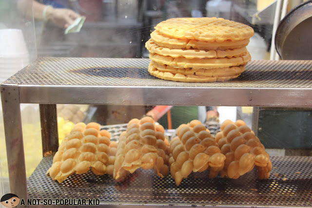 Waffles and Eggettes in Hong Kong