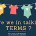 Are we in talking terms?
