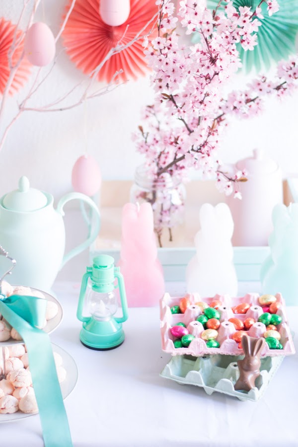 Ideas para una decoración mesa de pascua diy