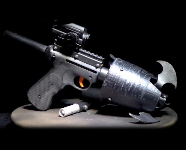 NEWS: Batman's grappling hook gun is real! 