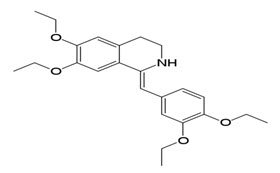 Structure of Drotaverin.HCl