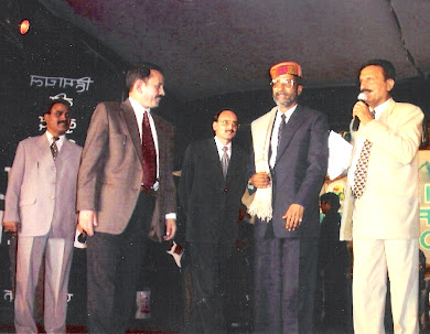 Rajen Todariya honoured in Shimla summer festiwal 2005