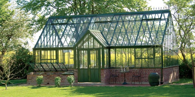 Victorian glass house