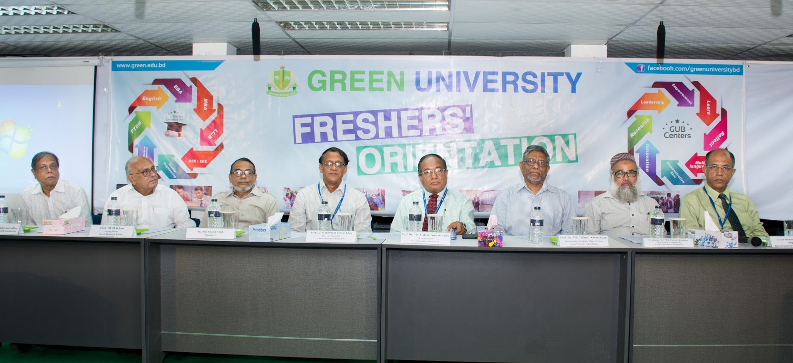 Green University Orientation fall 2017