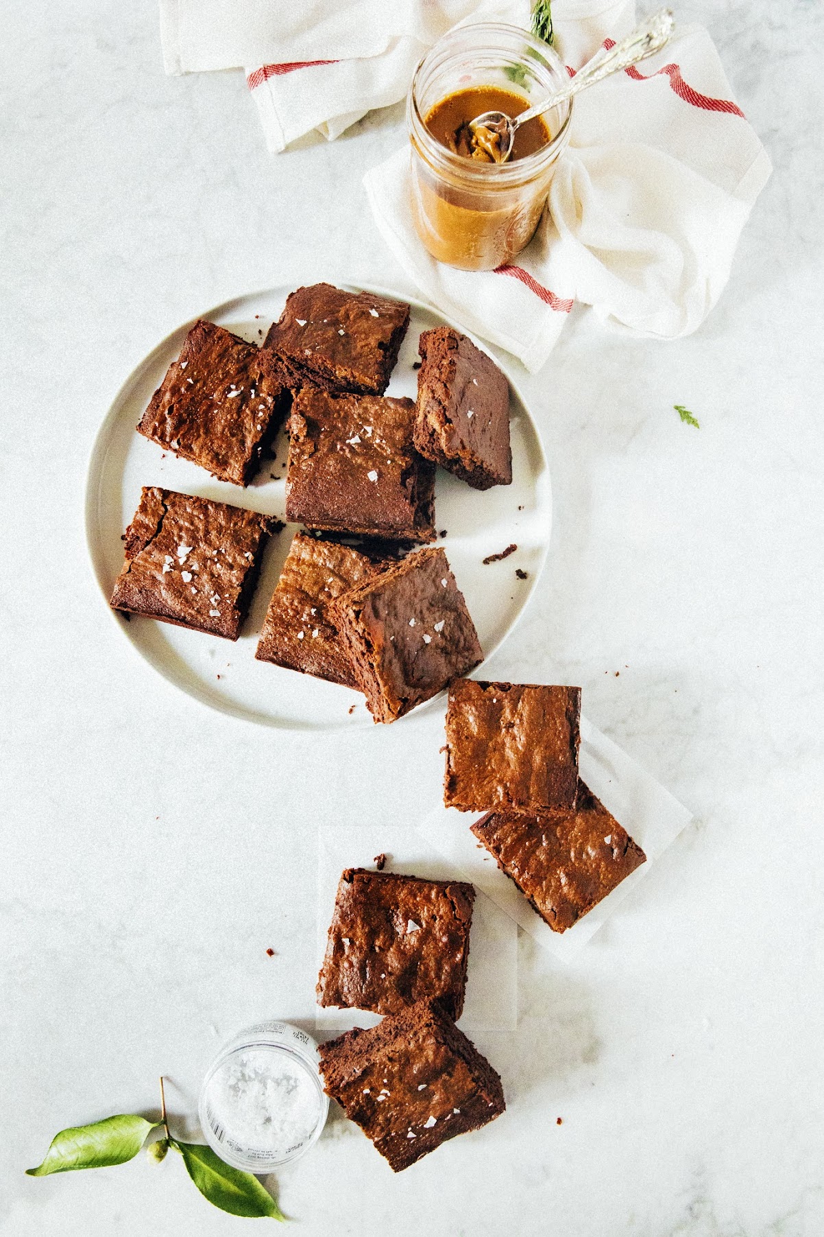 dulce de leche brownies