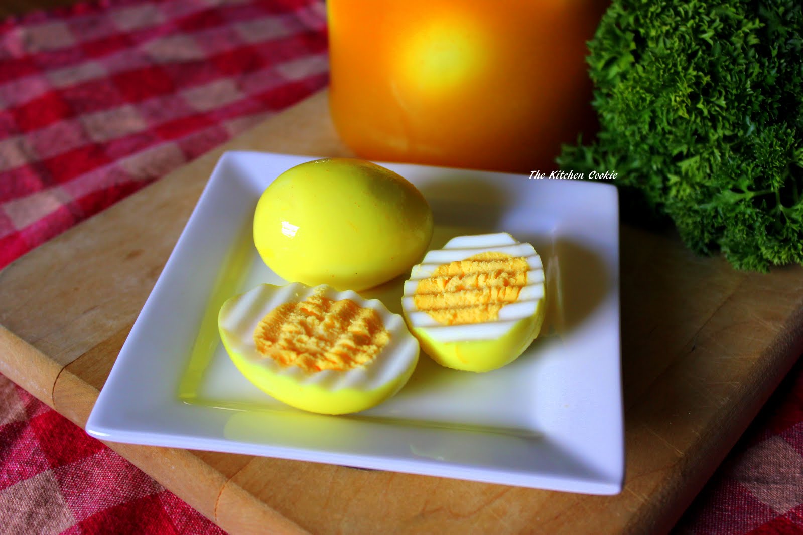 Honey Mustard Eggs and a Spring Giveaway Winner
