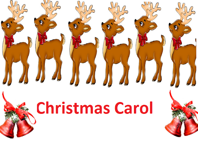 Sing Christmas carols. Sing Christmas carols.