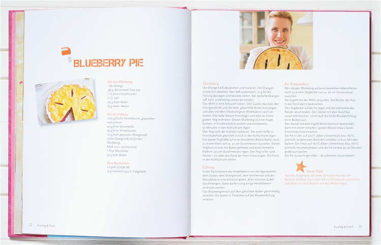 Rezension/Buchvorstellung Kuchen & Süsses von Andrea Schirmaier-Huber 2
