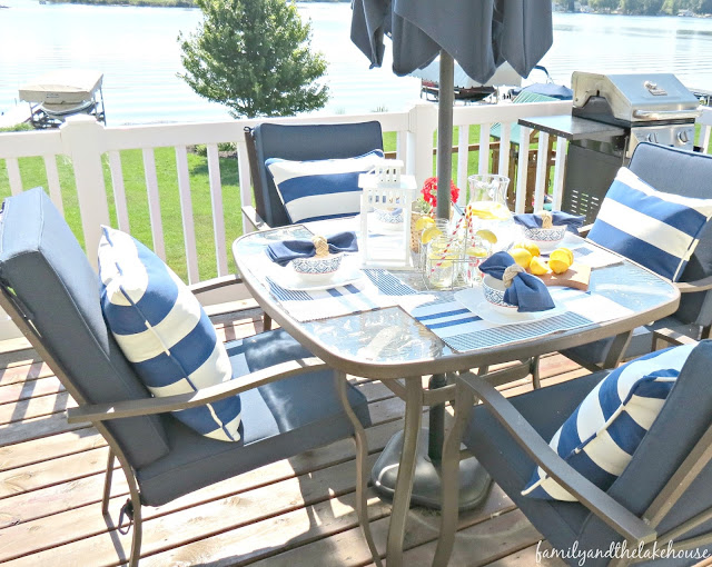 Waterside Summer Home Tour - 2016 - Family and the Lake House - www.familyandthelakehouse.com