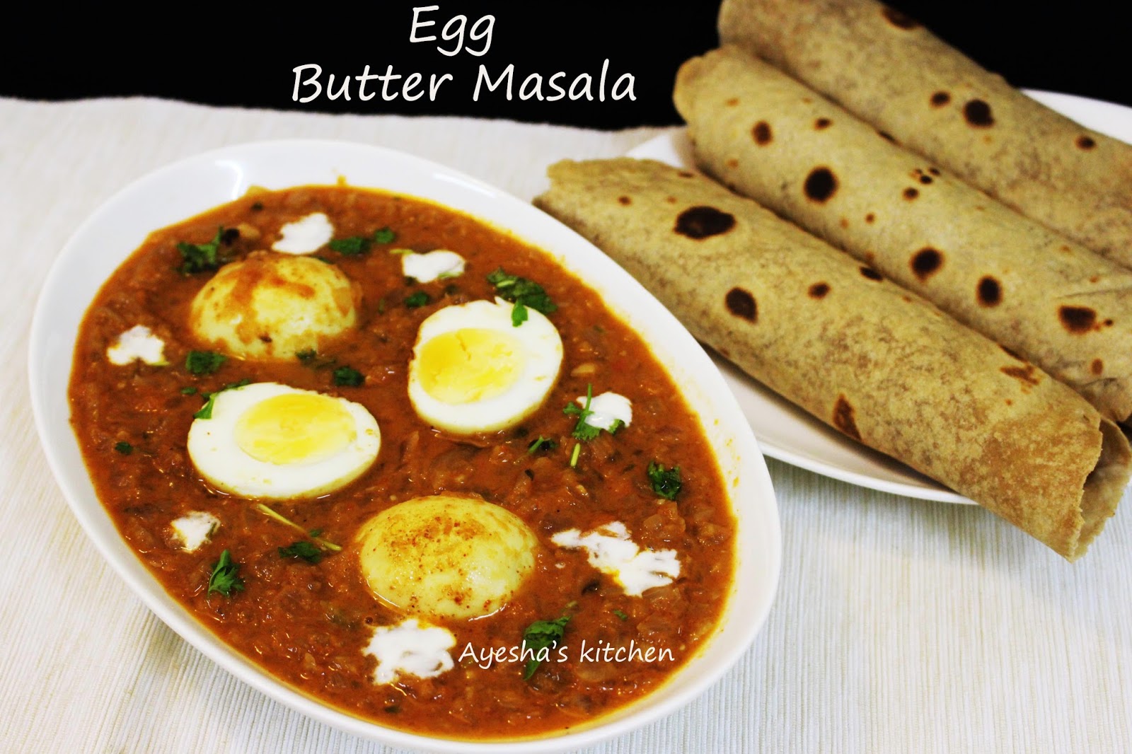 EGG RECIPES EGG BUTTER MASALA GRAVY / EGG MAKHANI RECIPE
