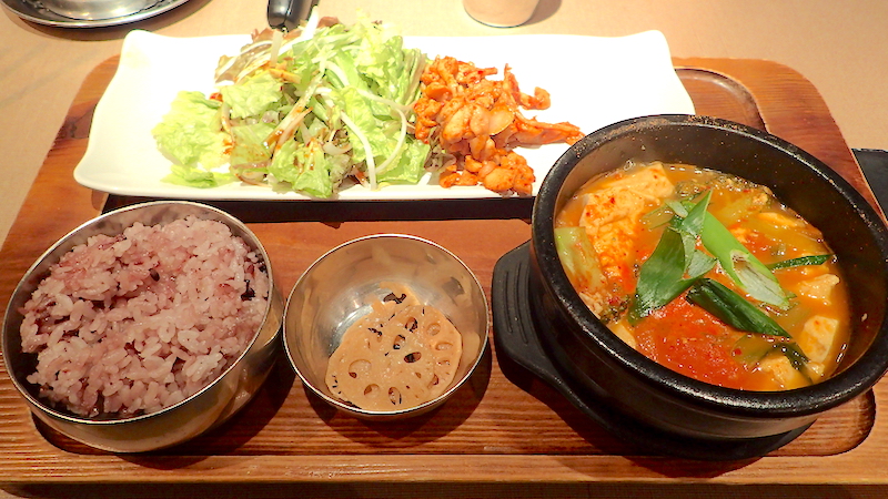 気まぐれグルメ旅 チャンチ京都 で純韓国料理 スンドゥブ を食べる