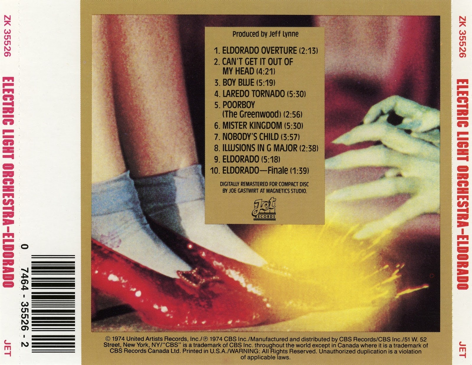 1974 Eldorado - Electric Light Orchestra - Rockronología