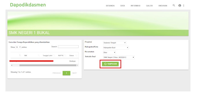 Tarik PTK Online Dapodik Versi Terbaru Tarik PTK Online Dapodik Versi Terbaru