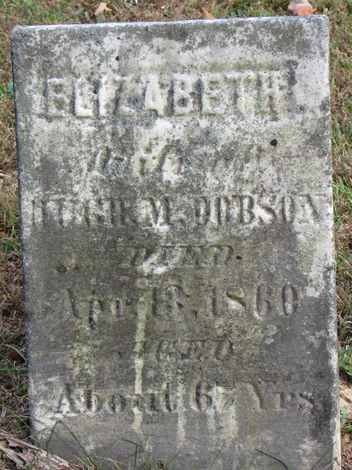 A Walk Through The Tombstones Greene County Chapel Cemetery