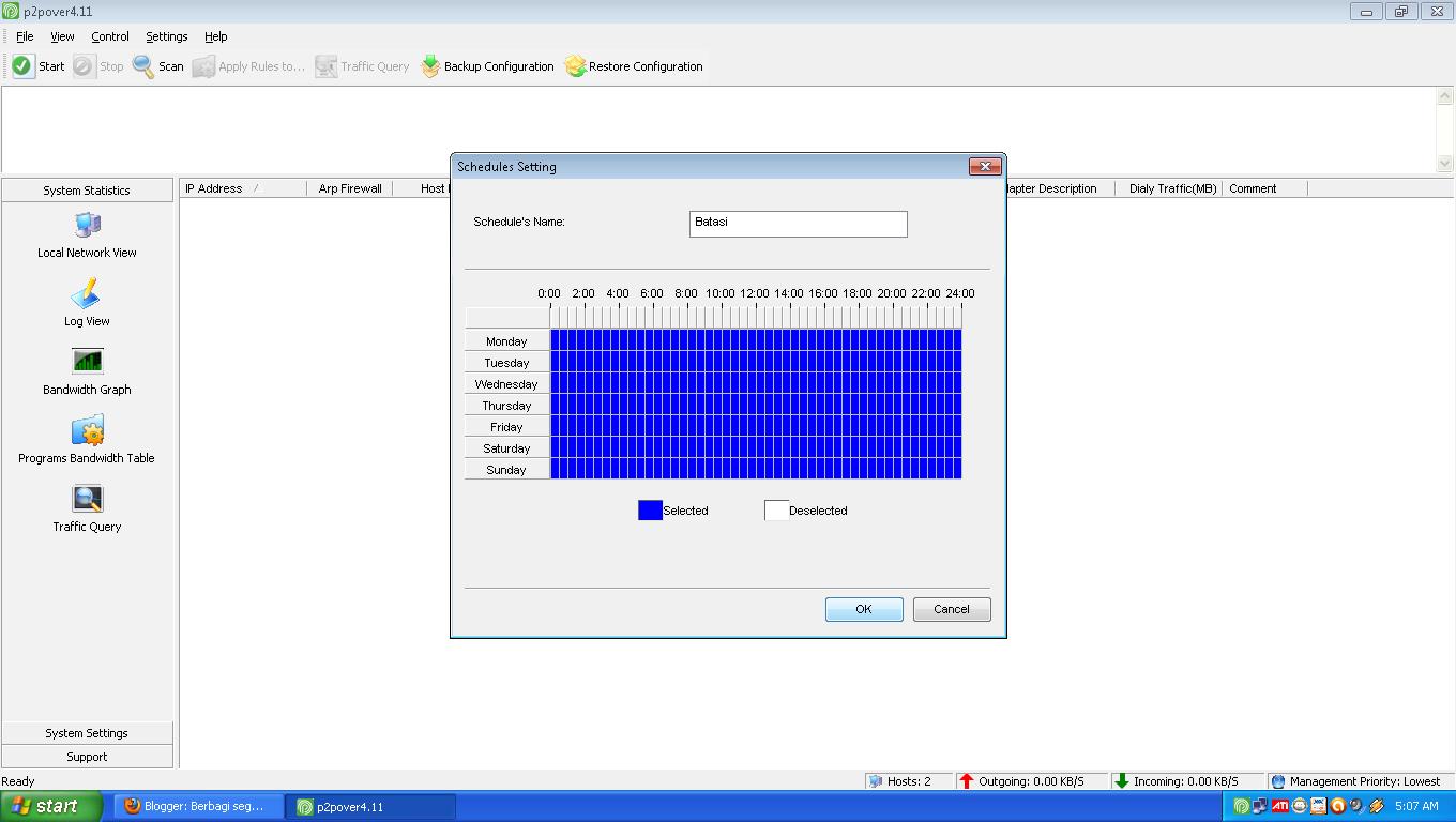 Berbagi segalanya yang kita mampu: Bandwidth Management Software
