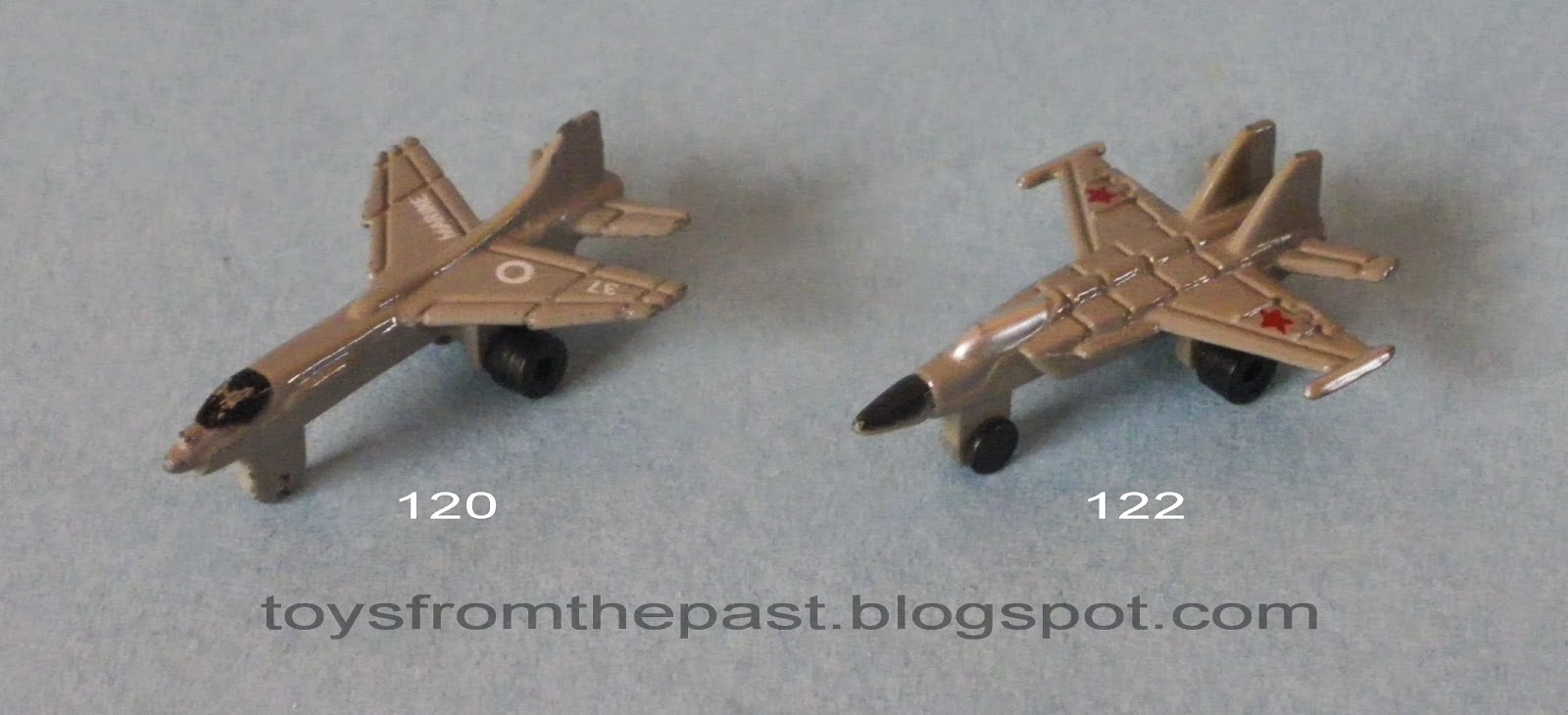 Toys from the Past 273 PANINI MILITARY JETS (DIECAST MICRO