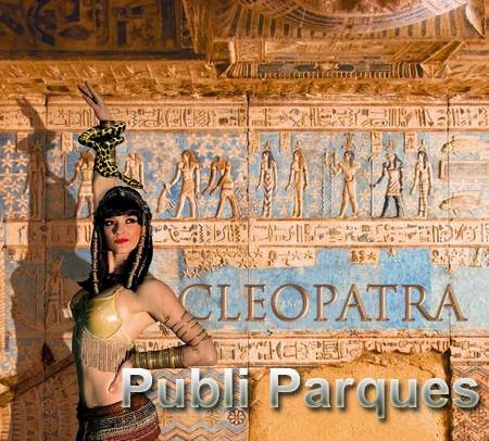 Cleopatra el nuevo espectáculo de Terra Mítica
