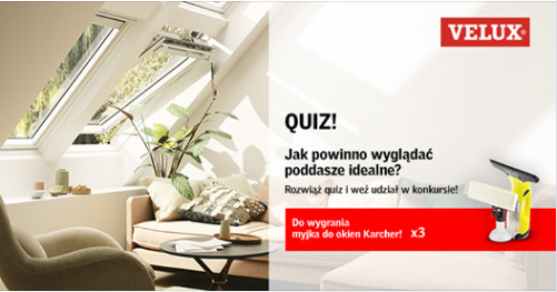 Do wygrania myjka do okien Karcher Konkurs